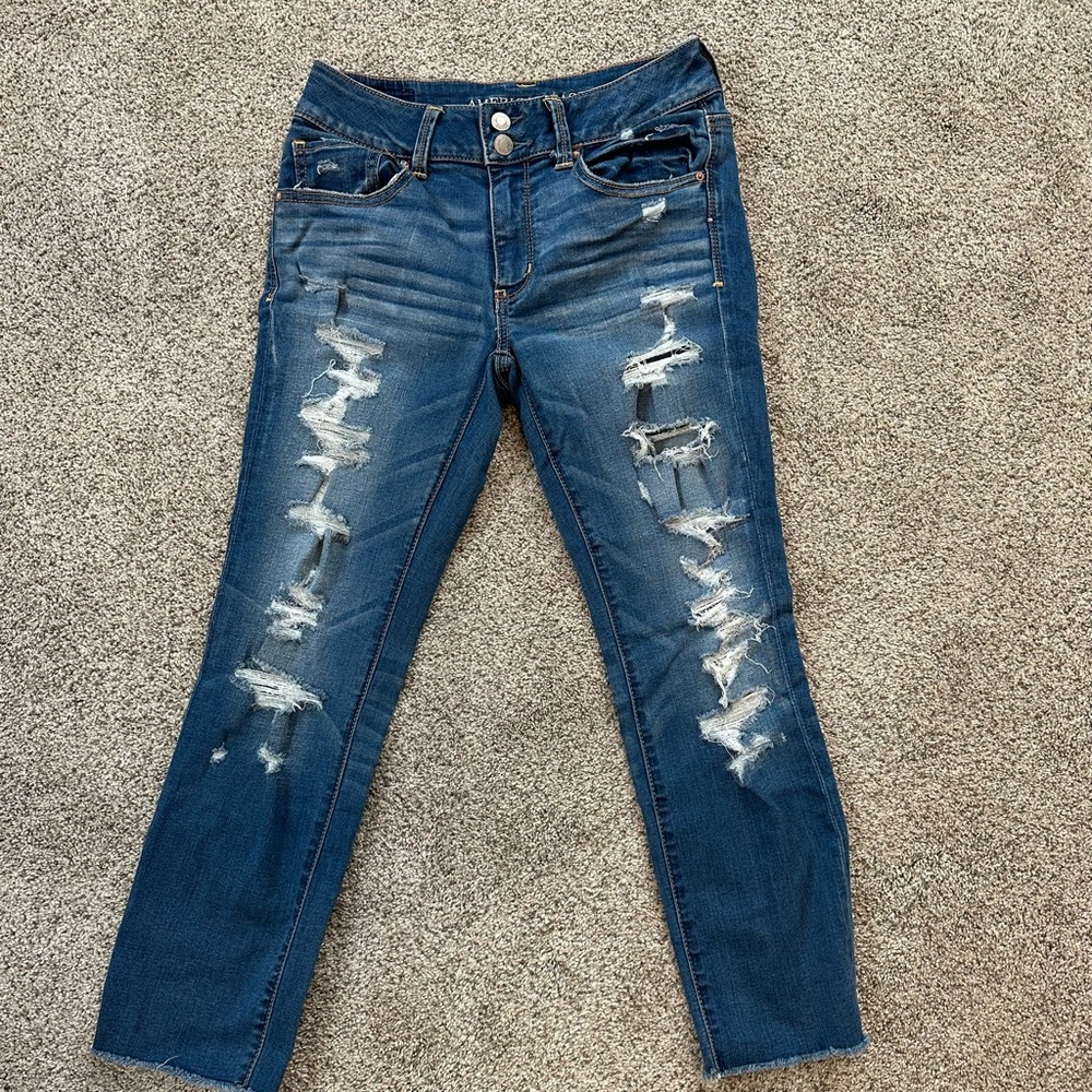 American Eagle Crop Jean